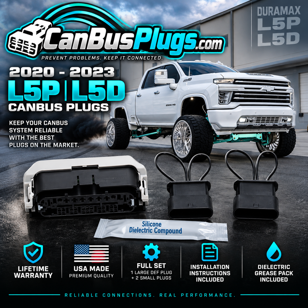 2020-2023 6.6L L5P / L5D CAN BUS PLUGS